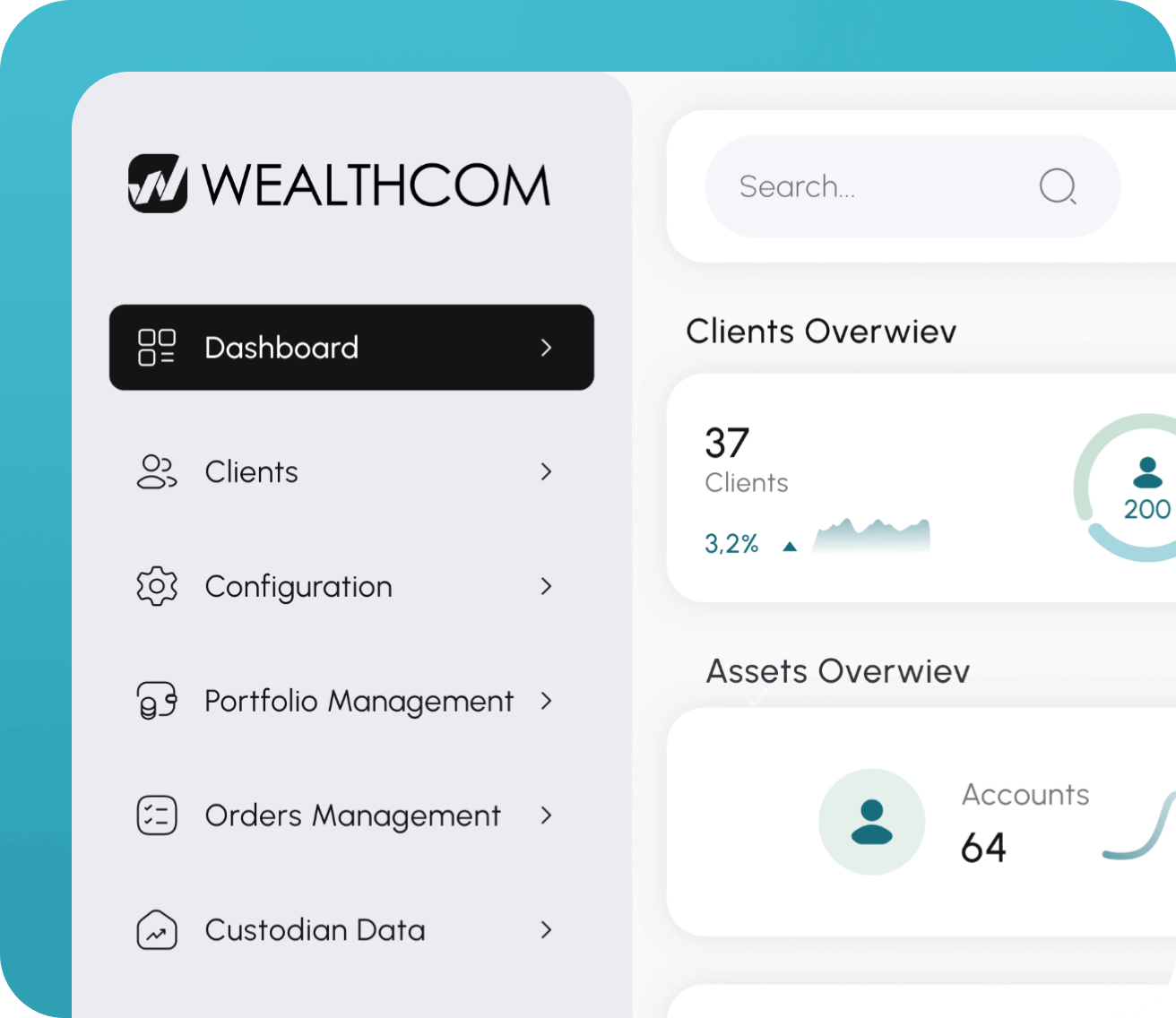 Advisor Cockpit Dashboard